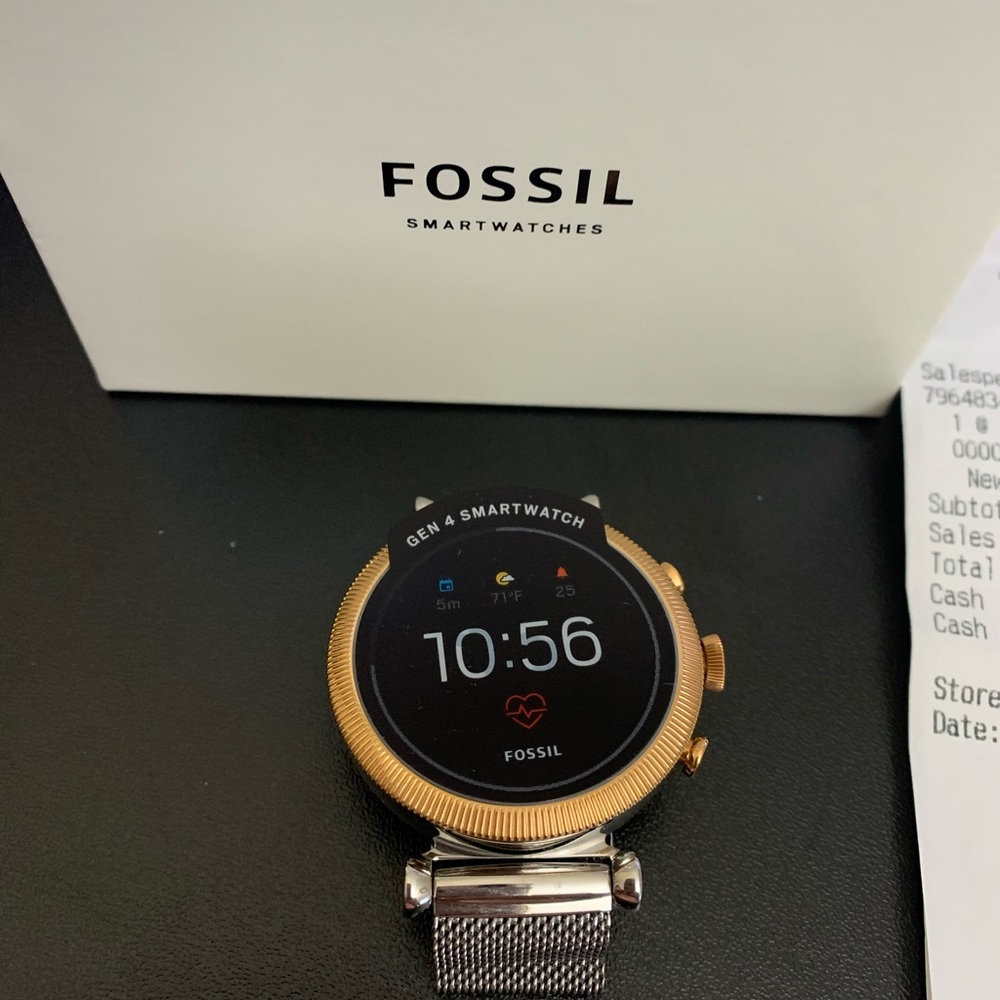 Fossil smart watch